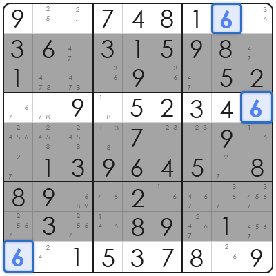 sudoku strategy advanced